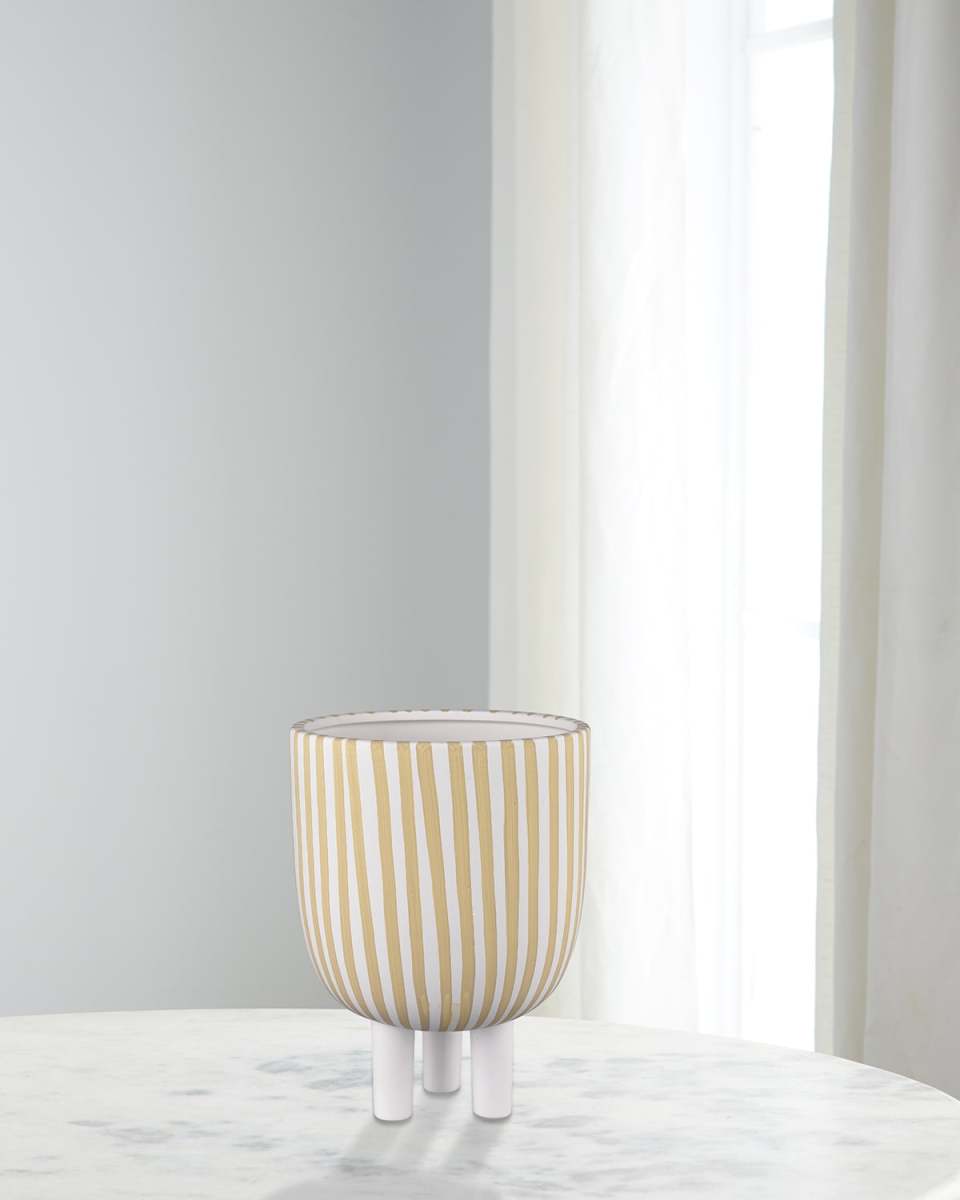 Booth Striped Vase